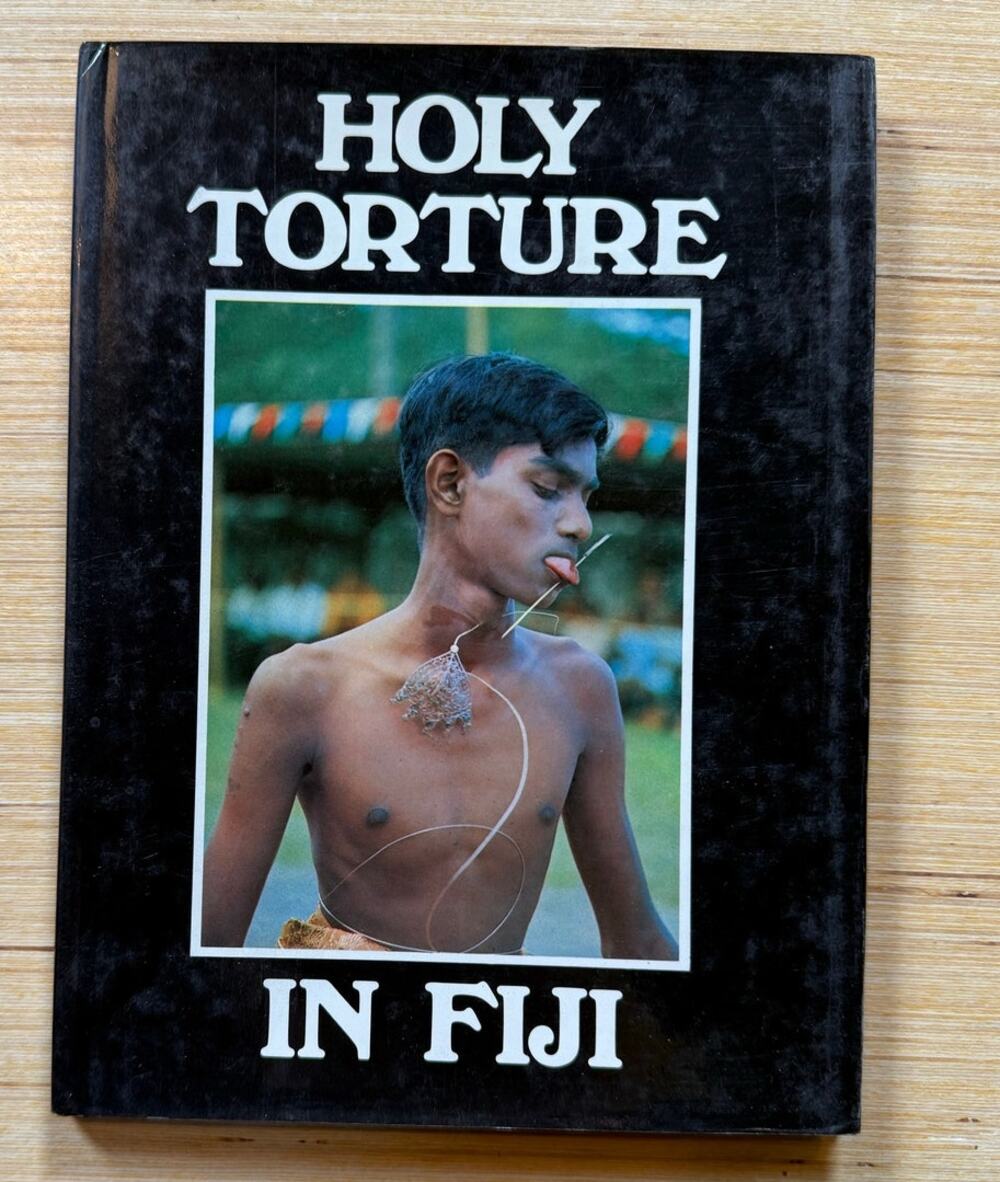 Holy Torture in Fiji by M Sahadeo 1974 HC DJ